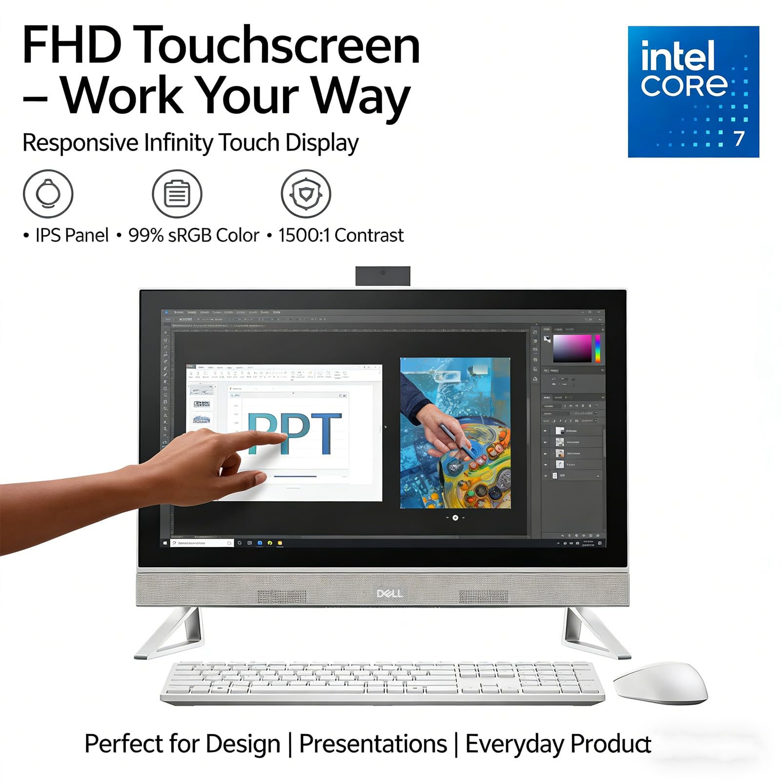 Amazon.co.jp: Dell オールインワン 27インチ デスクトップ - 27インチ